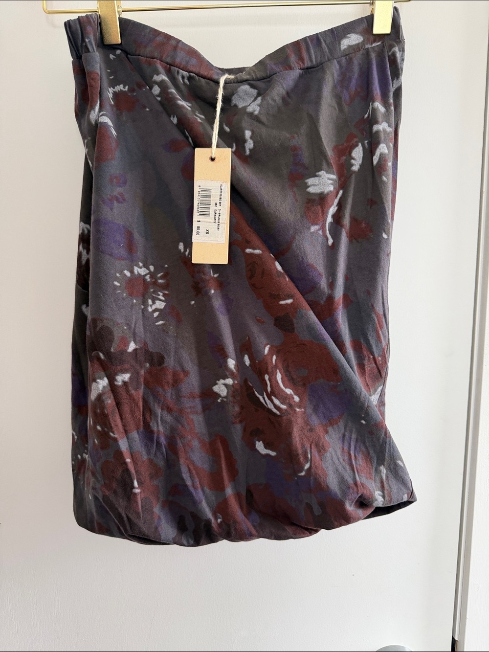 Diesel prunus dark gray twisted  Cotton skirts Size: XS vintage